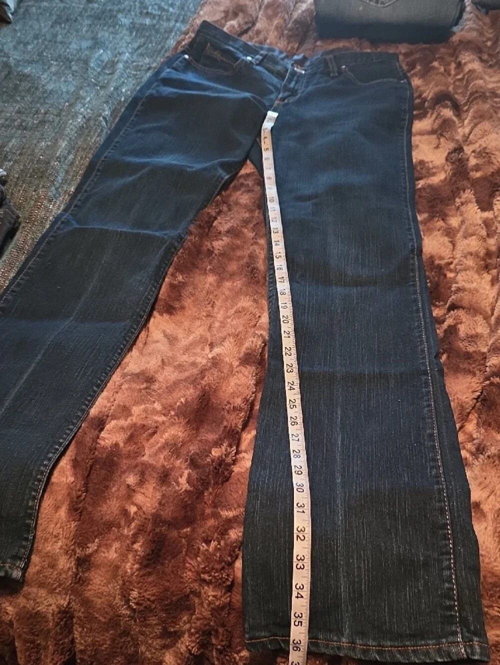 Wrangler Women's Dark Blue Denim Jeans